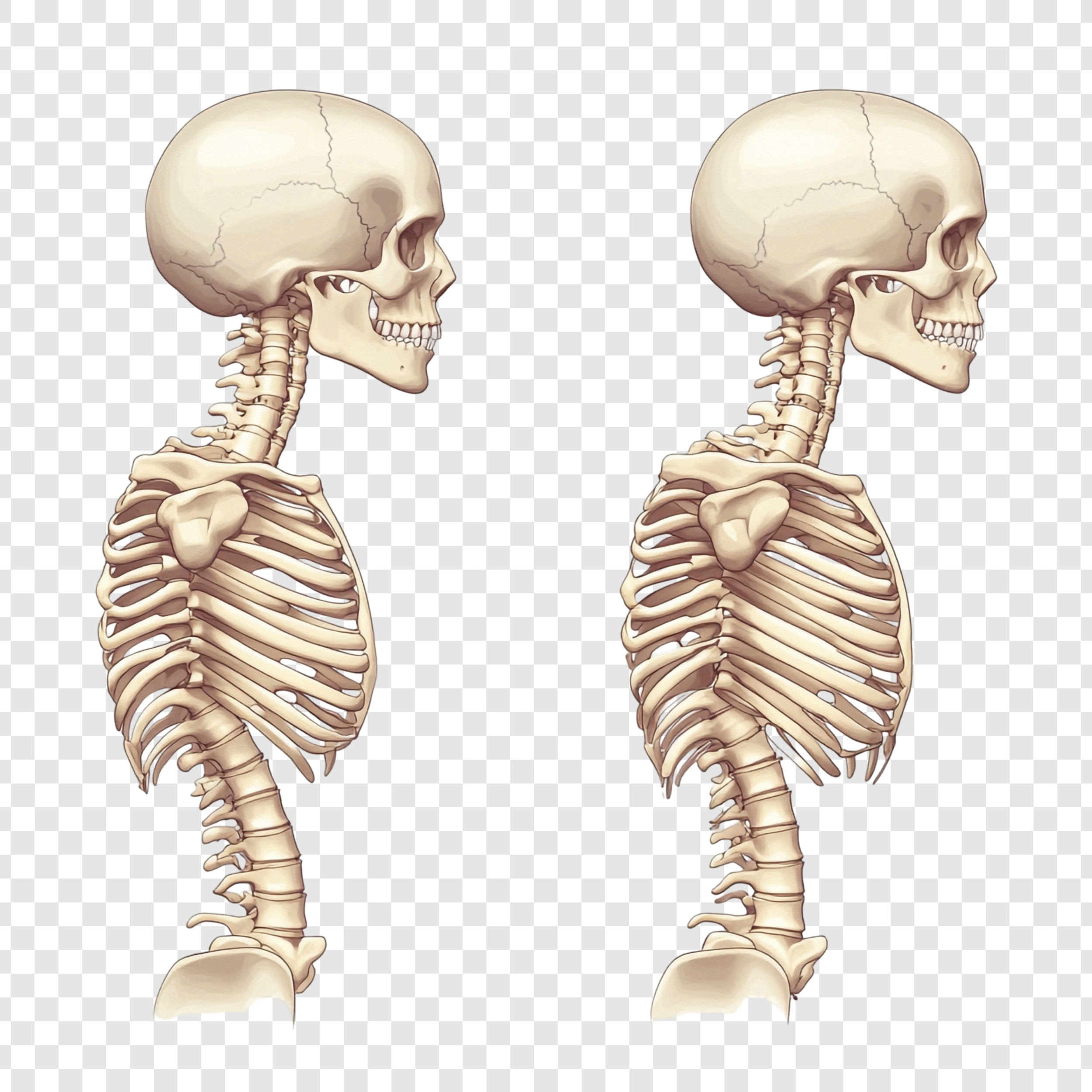 Modelo de osteologia 3D
